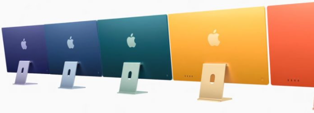 Apple宣布采用M1芯片的全新重新設計的iMac
