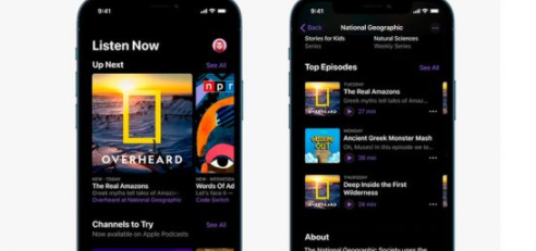 Apple Podcasts獲得新的設計和訂閱支持