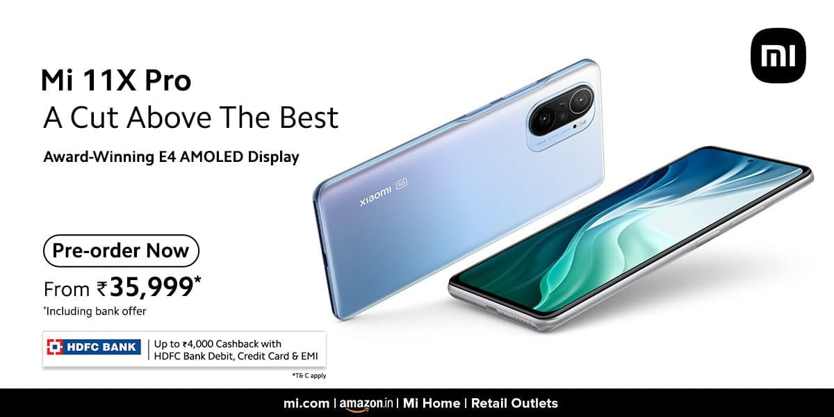 搭載著(zhù)驍龍 888+120Hz 屏的11X Pro已經(jīng)在印度發(fā)售了，約3500元