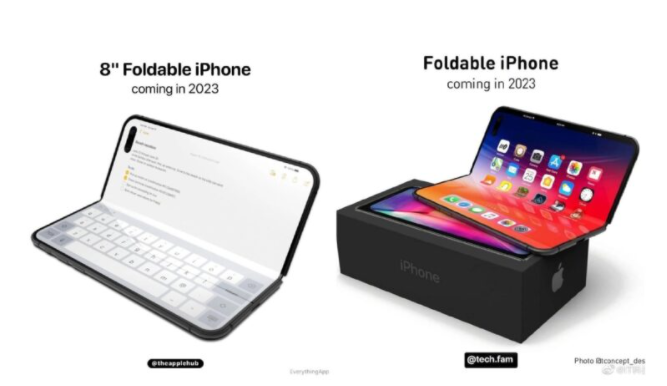 分析師稱(chēng)：可折疊iPhone將配備8英寸屏幕