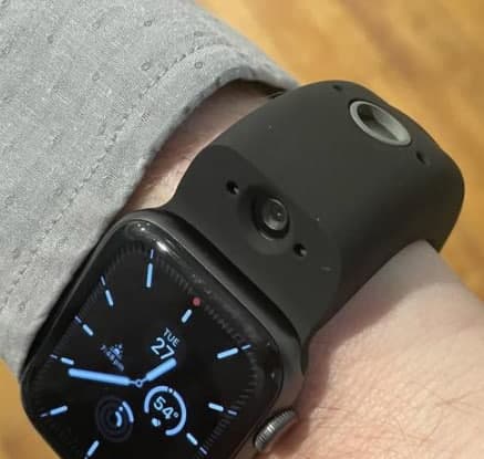 國外媒體開(kāi)始使用Wristcam：第三方腕帶，為Apple Watch添加了相機功