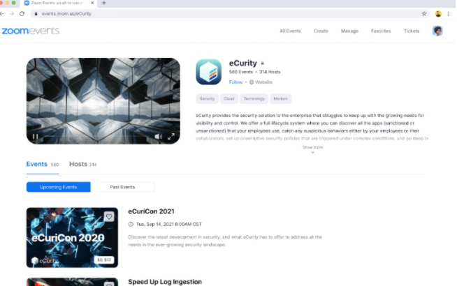 Zoom宣布舉辦虛擬活動(dòng)的新平臺