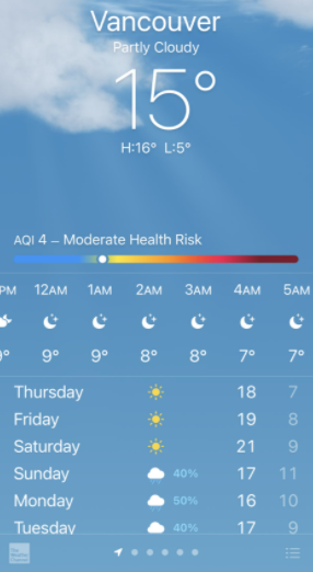 蘋(píng)果通過(guò)最新的iPhone更新將空氣質(zhì)量信息帶到更多地區