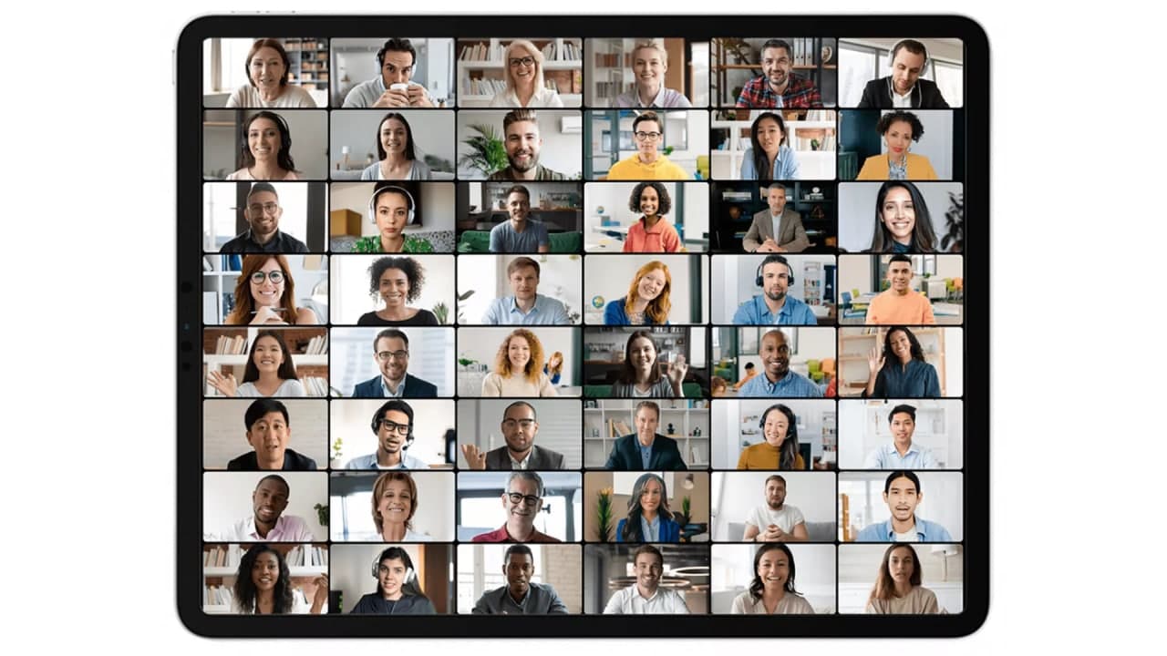 IPad  Pro有一個(gè)額外的縮放功能，讓通話(huà)看起來(lái)更好