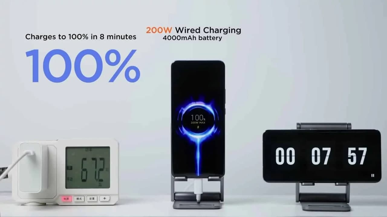 小米的200W充電對電池健康不利