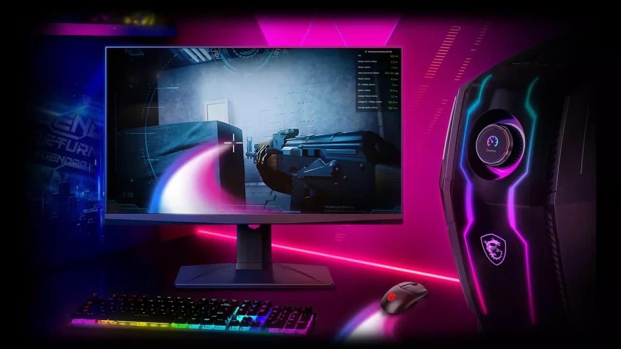 MSI Oculux NXG253R 游戲顯示器評測：游戲玩家的重要硬件