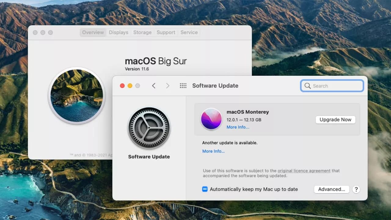 MacOS Monterey 和 iOS 15.1 現在可供升級