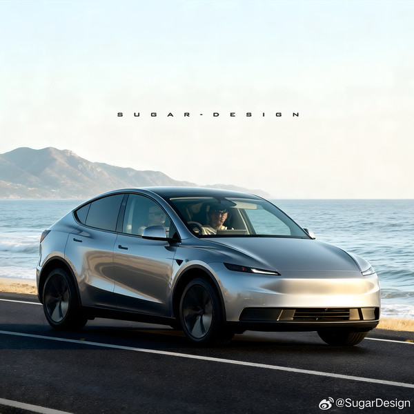 廉價(jià)版特斯拉Model Y外觀(guān)設計提前看 有望20萬(wàn)起售？