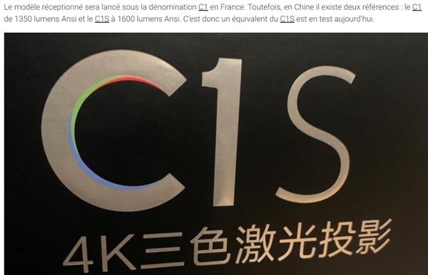 Hisense C1獲法國評測媒體點(diǎn)贊 Vidda三色激光技術(shù)香到海外 - 手機中國 -