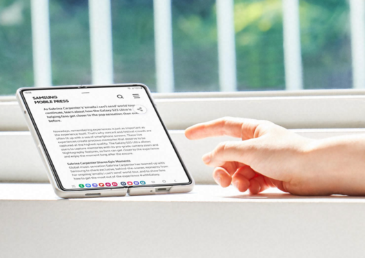 深挖折疊屏大屏優(yōu)勢 三星Galaxy Z Fold5帶來(lái)高能移動(dòng)生產(chǎn)力