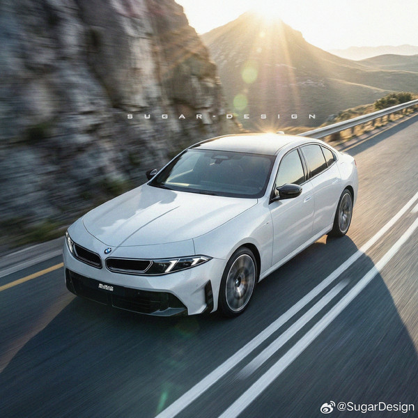 新一代寶馬3系外觀(guān)預覽 隱藏式門(mén)把手 這個(gè)顏值打幾分？