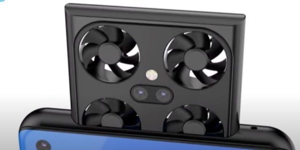 三星無(wú)人機拍照手機曝光！想法太奇特 有望今年發(fā)布