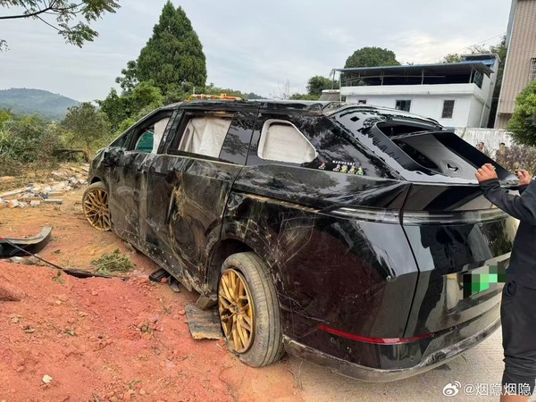 小鵬X9發(fā)生嚴重事故側翻后電池未起火 副總裁回應