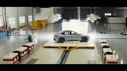 雙面側柱碰試驗(第一次側柱碰)