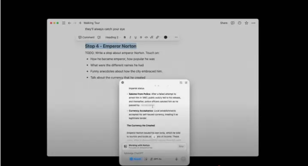 ChatGPT深度集成于蘋(píng)果Mac軟件 編碼能力得到提升