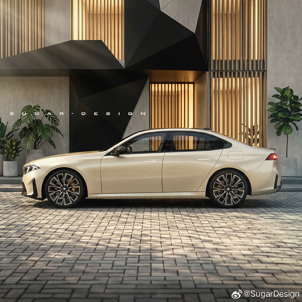 新一代寶馬3系外觀(guān)預覽 隱藏式門(mén)把手 這個(gè)顏值打幾分？