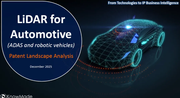 中國企業(yè)拿下全球激光雷達專(zhuān)利第一 領(lǐng)先博世、Waymo
