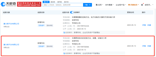賽力斯公布車(chē)輛原地轉向專(zhuān)利:可提高原地轉向穩定性